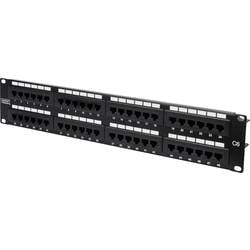 Digitus DN-91648U 48 Port Netzwerk-Patchpanel 483 mm (19) CAT 6 2 HE Mehrfarbig Unbestückt
