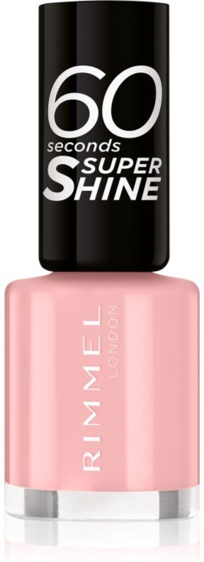 Rimmel 60 Seconds Super Shine nail polish shade 262 Ring A Ring O´Roses 8 ml