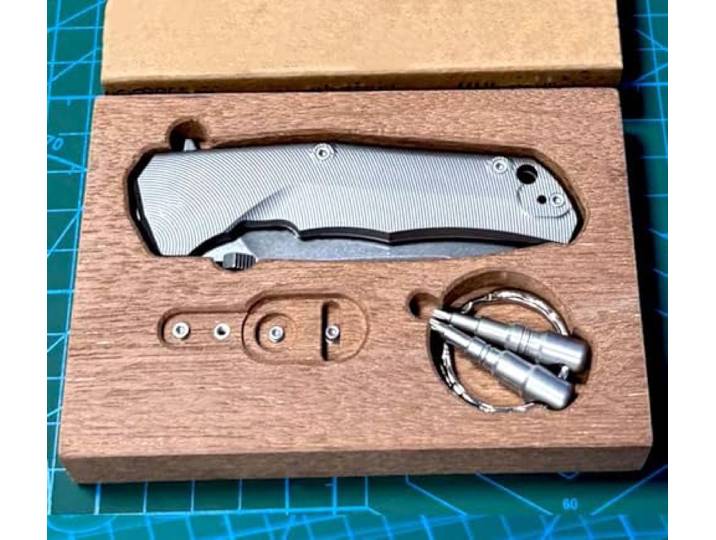 Joa Taschenmesser titan Klappmesser aus Stahl premium klein Edc multi messer werkzeug