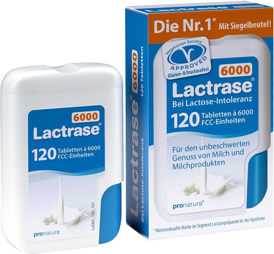 LACTRASE PRO NATURA Lactrase 6.000 Fcc Tabletten im Klickspender