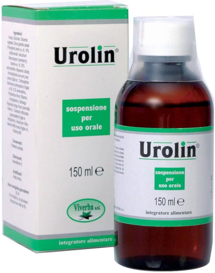 VIVERBA Srl Viverba, Urolin Soluzione Orale, 150 ml