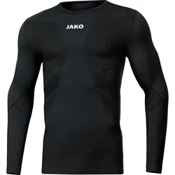 Jako Longsleeve Comfort 2.0 Kinder - schwarz - XS