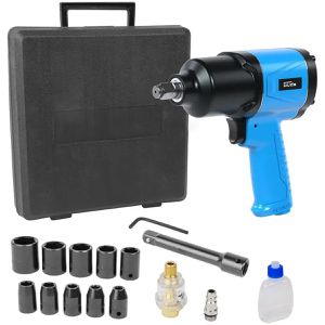 Güde Druckluft-Schlagschrauber 40040, 580Nm, 1/2 Zoll (12,7mm) Vierkant, Rollenschlagwerk