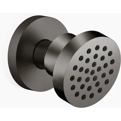 Dornbracht Seitenbrause ohne Mengenregulierung, Durchfluss 7 l/min, 28528979-99, Farbe: Dark Platinum matt
