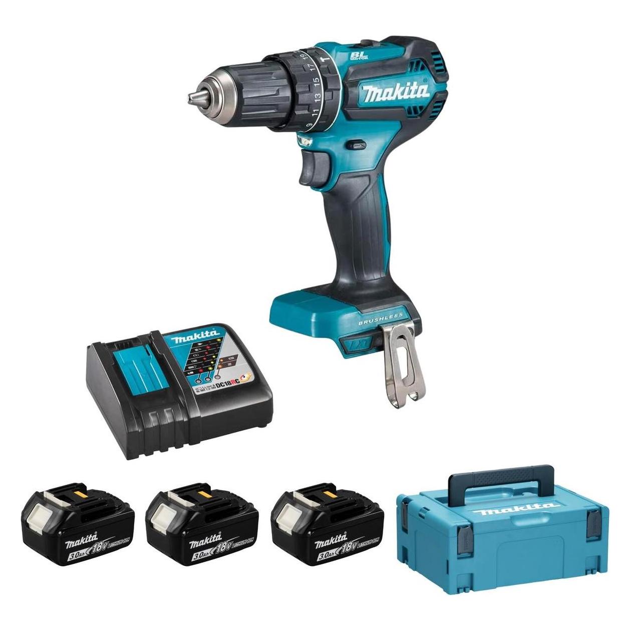 Makita DHP 485 (Schlagbohrschrauber) (DHP485RF3J)