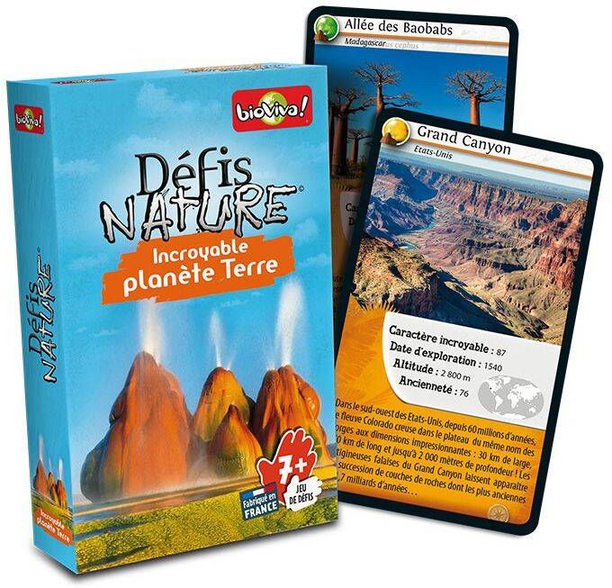 Bioviva Editions Défis Nature Incroyable Planète Terre