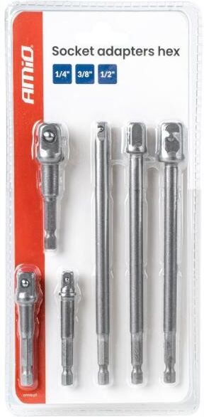 AMiO 04781 Increasing / Reducing Adapter Set, ratchet