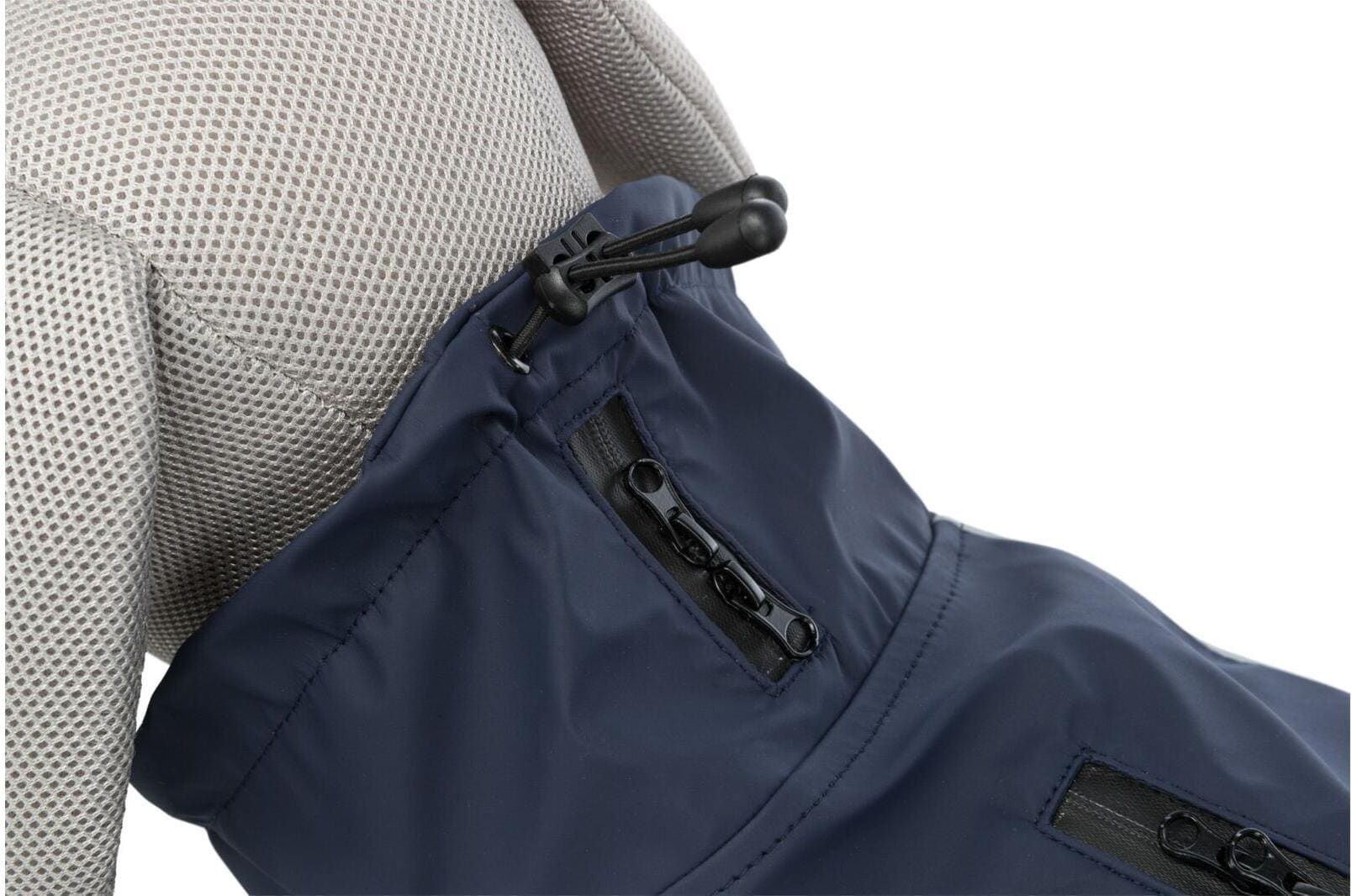 Hunderegenmantel TRIXIE "Be Nordic Husum", blau (dunkelblau), Rückenlängecm: 50cm, Polyester, Tierbekleidung, Hunderegenmantel dunkelblau Rückenlängecm: 50cm