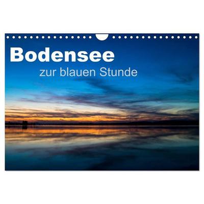 Bodensee zur blauen Stunde (Wandkalender 2027 DIN A4 quer), CALVENDO Monatskalender