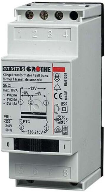 Grothe Transformateur 1,5/1,0A GT 3139 S (14049)