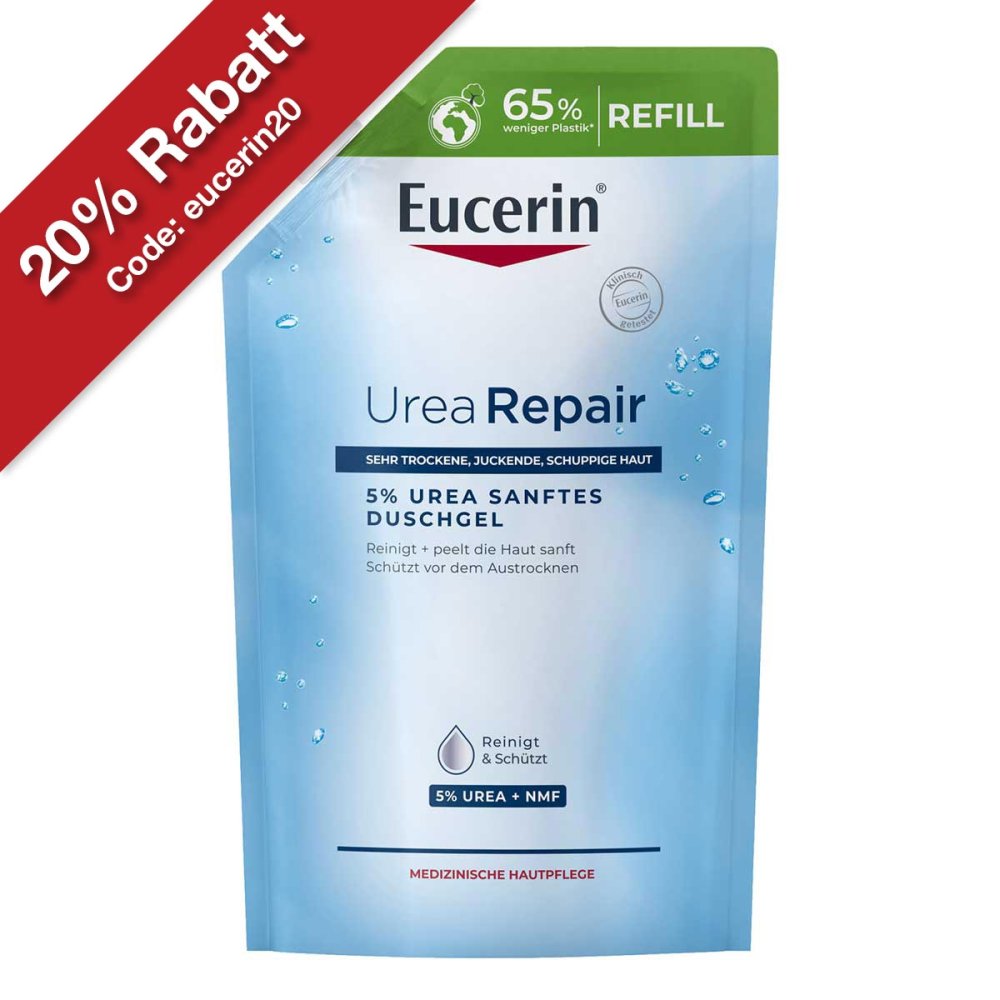 Beiersdorf AG Eucerin Eucerin UreaRepair 5% Urea Sanftes Duschgel Nachfüllpackung 19116202
