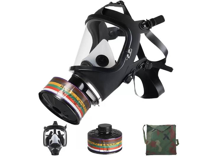 Masque à gaz intégral MF14 pour la lutte contre les incendies d'urgence et la protection chimique – Expédition directe du fabricant
