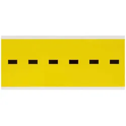 Brady, Etiketten, 3450-DSH, B-499, Nylongewebe, Beschriftung: - (Bindestrich), Schwarz auf Gelb, 38 x 89mm, Sc