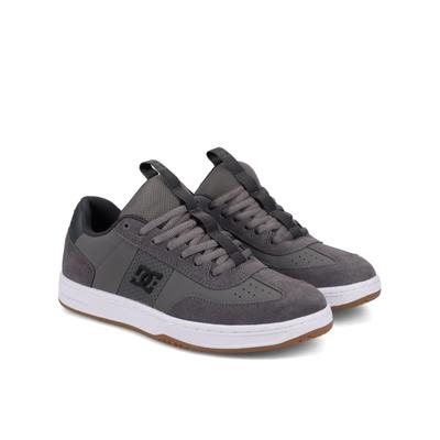 Skateschuh DC SHOES "DC Astrix S", Herren, Gr. 6,5(38,5), schwarz (grau, schwarz), Obermaterial:61.35% Leder, 38.65% Synthetikmaterial., Schuhe