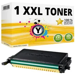 Druckfuxx, Toner, 1x XXL TONER für Samsung CLP660N CLP660ND CLX6200ND CLX6240FX CLX6210FX CLP610ND