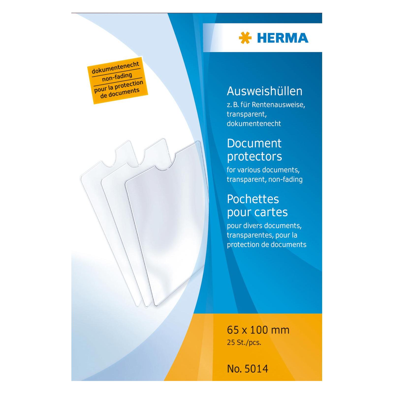 Herma Ausweishülle PP 65x100mm (5014)