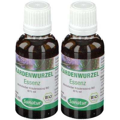 Kardenwurzel Essenz Bio 2x 2x30 ml Tropfen