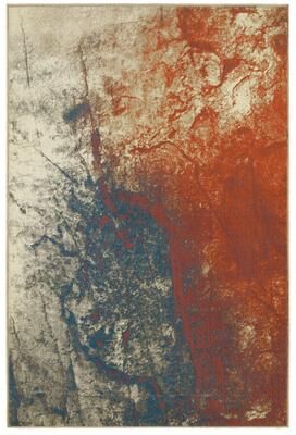 Vista Home Palmoa Spilled Paint Abstract Area Rug