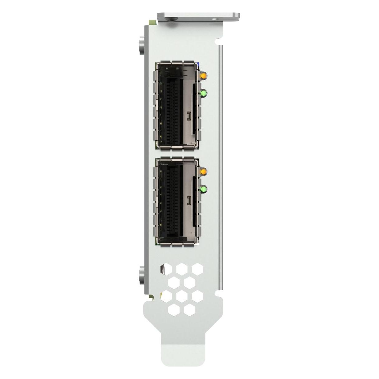 QNAP QXG-100G2SF-BCM Dual port per 100GbE Network adapter 2xQSFP28 Broadcom 57508 controller (QXG-100G2SF-BCM)
