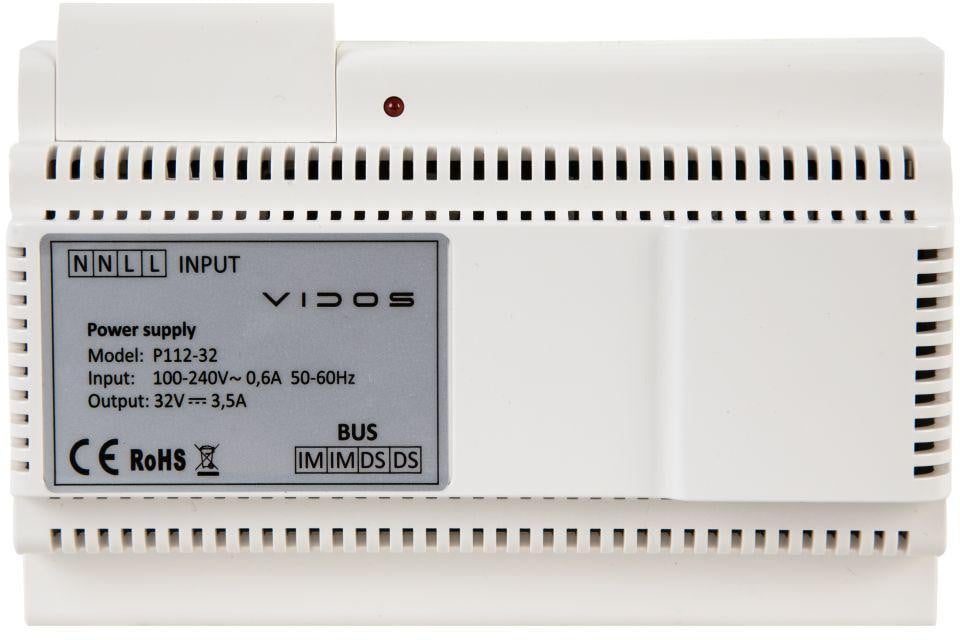VIDOS 2IP P112-32 voeding