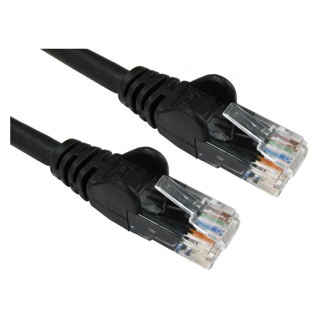 Cables Direct CDL 1m Gigabit Networking - lack (U/UTP, 1 m) (99LHT6-601K)