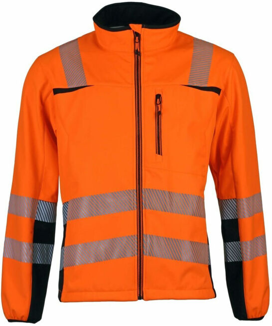 Softshelljacke orange/noir, taille S ; Asatex (PTW-SN/Gr.S/orange)