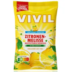 VIVIL® Zitronenmelisse ohne Zucker Bonbons