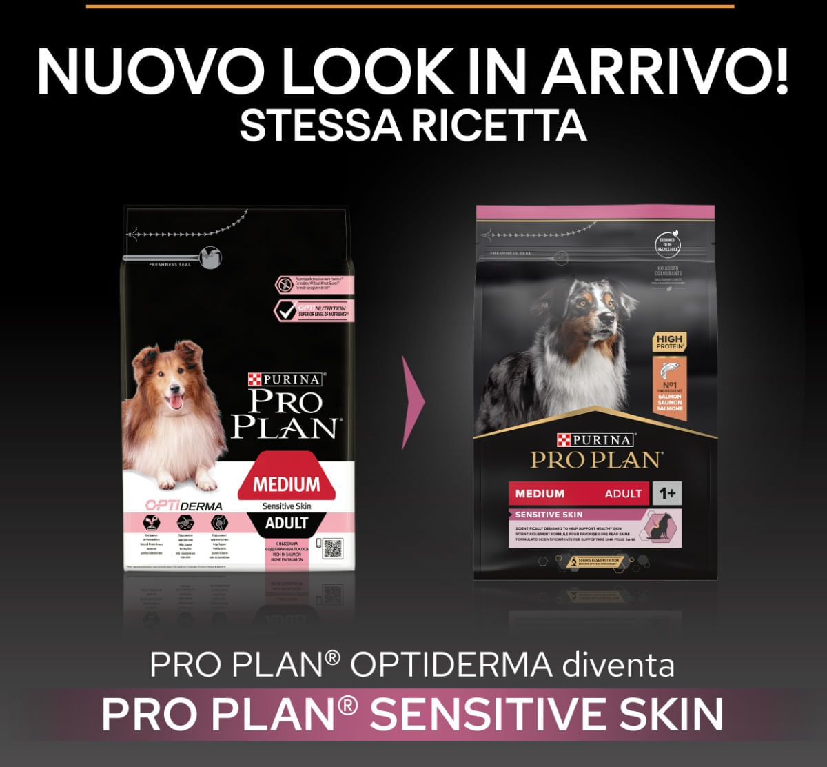 Purina Pro Plan Sensitive Skin Medium Adult 3KG