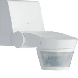 Hager Aufputz Funk Bewegungsmelder Batterie IP55, quicklink, weiß