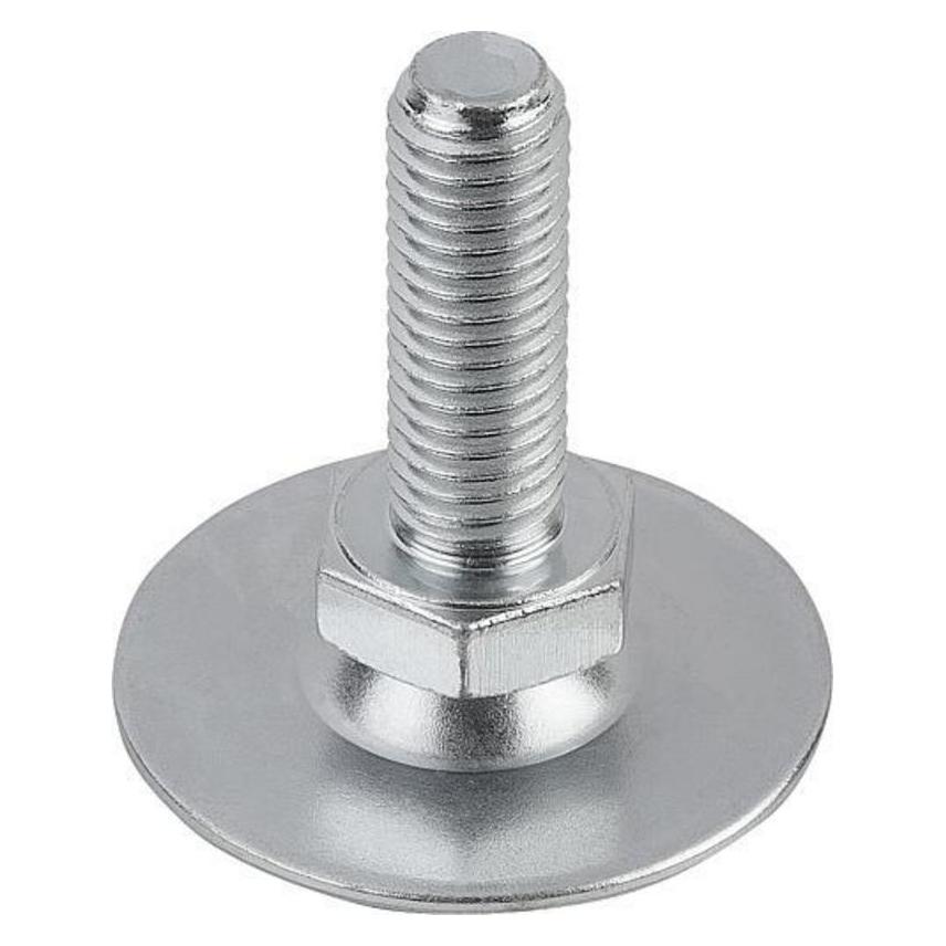 Kipp Stellfuss, K0678, Stahl, ohne Bohrung (54439754)