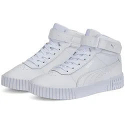 PUMA Carina 2.0 Mid-Top Sneaker Damen PUMA white/PUMA white/PUMA silver 38