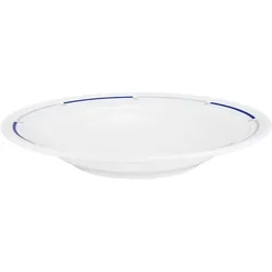 Esmeyer 6 x Seltmann Teller tief 23 cm Fahne, Form: Imperial,  Dekor: 21101 Nova