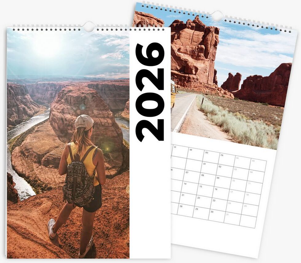 Myposter Terminkalender 2027 mit eigenen Fotos gestalten