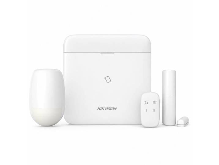 Hikvision DS-PWA96-Kit-WE AX PRO Alarm starterkit draadloos 868Mhz met kaartlezer\, LAN\, WiFi en 4G