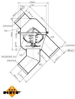 Nrf Thermostat, Kühlmittel 725172 Für Man
