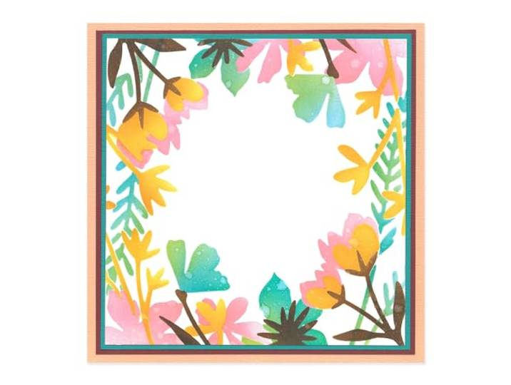 Sizzix Layered Stencils - Botanical Border