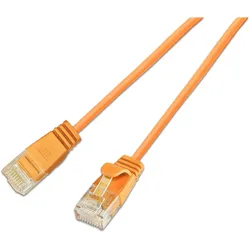2x Wirewin Slim Patchkabel: UTP, 7.5m, orange (U/UTP, CAT6, 7.50 m), Netzwerkkabel