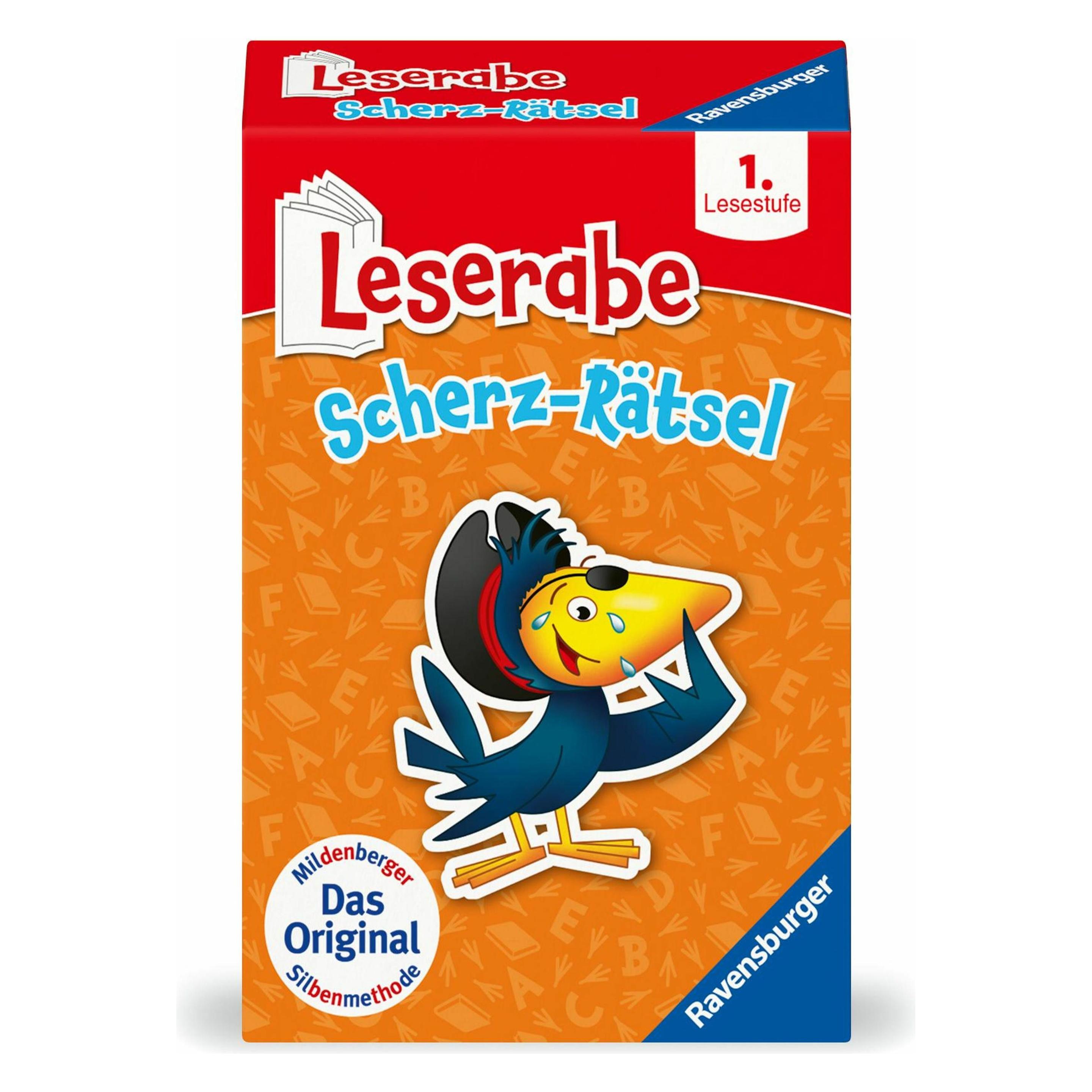 Ravensburger Leserabe - Scherz-Rätsel - Kartenspiel zum Lesen lernen mit Spass - 1. Klasse (Deutsch) (23498)