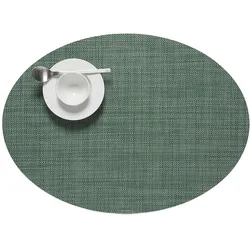 Chilewich, Tischset, Mini Basketweave Tischset Ivy oval (1 Stk., 49.50 x 36 cm)