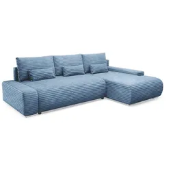 ECKSOFA Ivana 3 Sitzplätze Hellblau