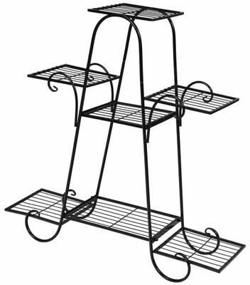 Costway 7 Tier Metal Patio Plant Stand