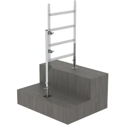 Günzburger, Leiter + Gerüst, Rahmenverlängerung anklemmbar Verstellbereich max. 400 mm (106.50 cm)