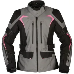 Modeka Elaya Lady Damen-Motorradjacke grau-schwarz - 40