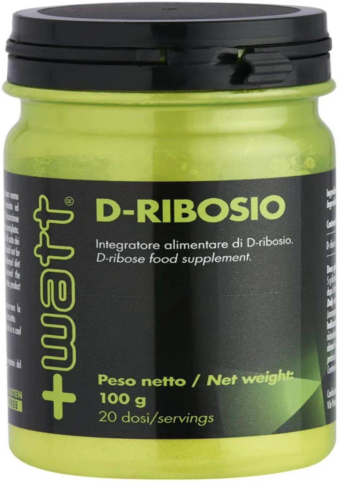 +WATT D-Ribosio 100 Grammi 