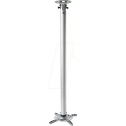 ICA-PM-104XL - Deckenhalter für Beamer, 110 - 197 cm, silber