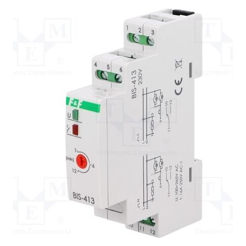 F&R Impulsrelais 230V 16A für TH35-Schiene - BIS-413 (BIS-413)