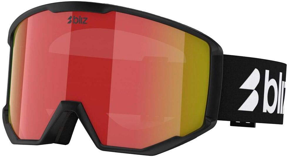 Bliz  - Spark Matte Black Brown Red Multi - Masque de Ski