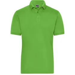 James & Nicholson Herren Bio Stretch Polo Work Solid JN1806 lime green M