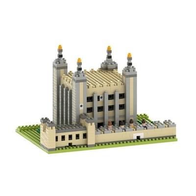 BRIXIES 200238 - Tower of London, 3D Konstruktionsbausatz aus Ministeinen, 1267 Teile