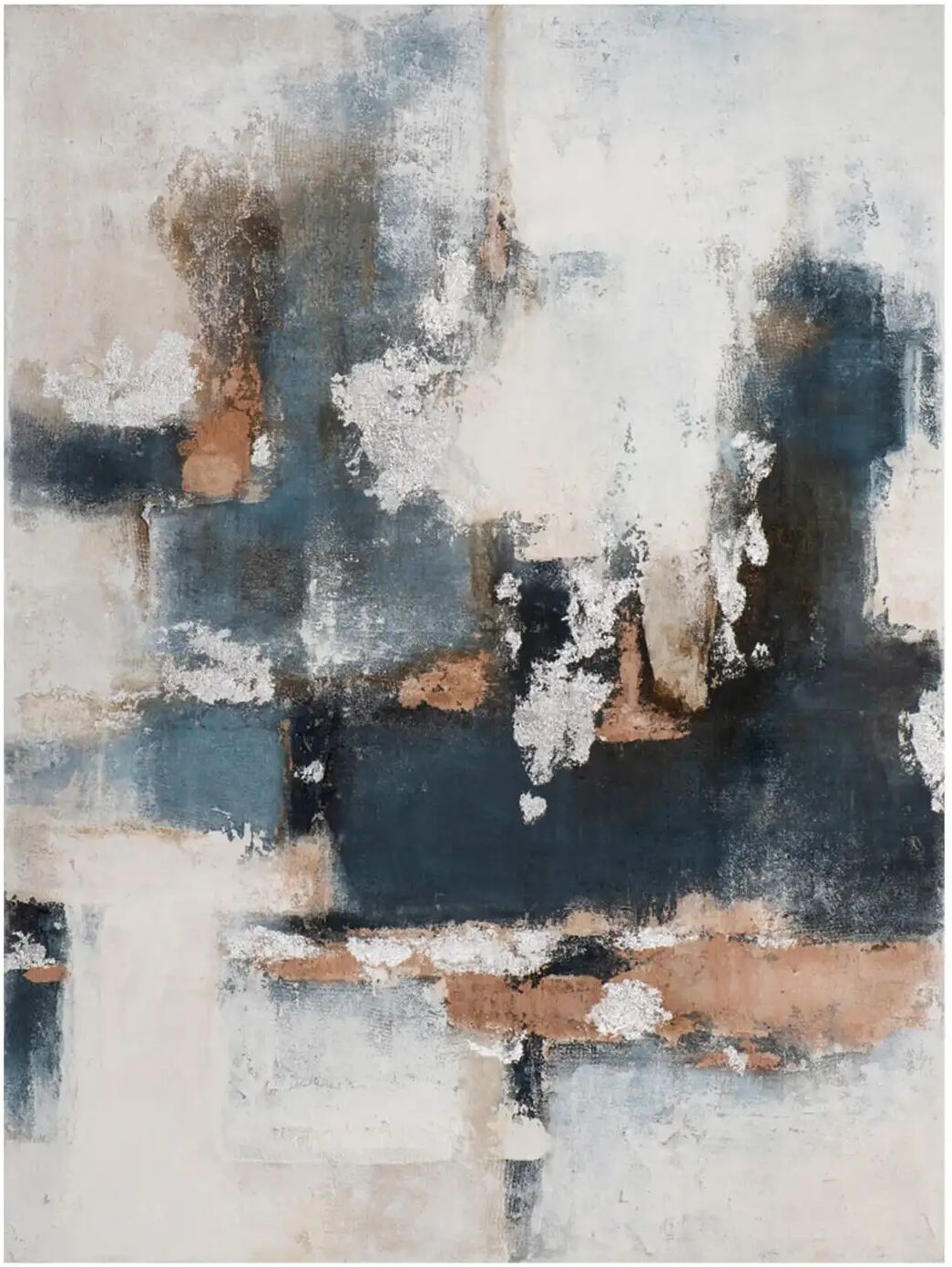 image LAND Abstrakte Gedanken in Blau 1  Blau